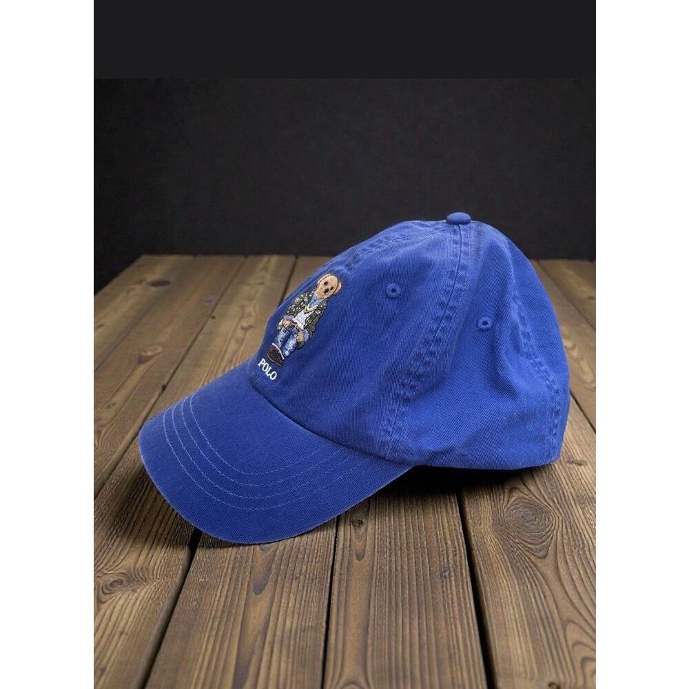Polo Ralph Lauren bear cap blue - Picture 2 of 5